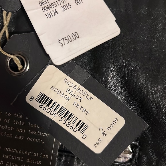 New soft leather skirt. Never been worn. 8.5” long. Beautiful look and feel!! - Picture 4 of 5